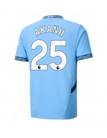 Manchester City Manuel Akanji #25 Domácí Dres 2024-25 Krátký Rukáv